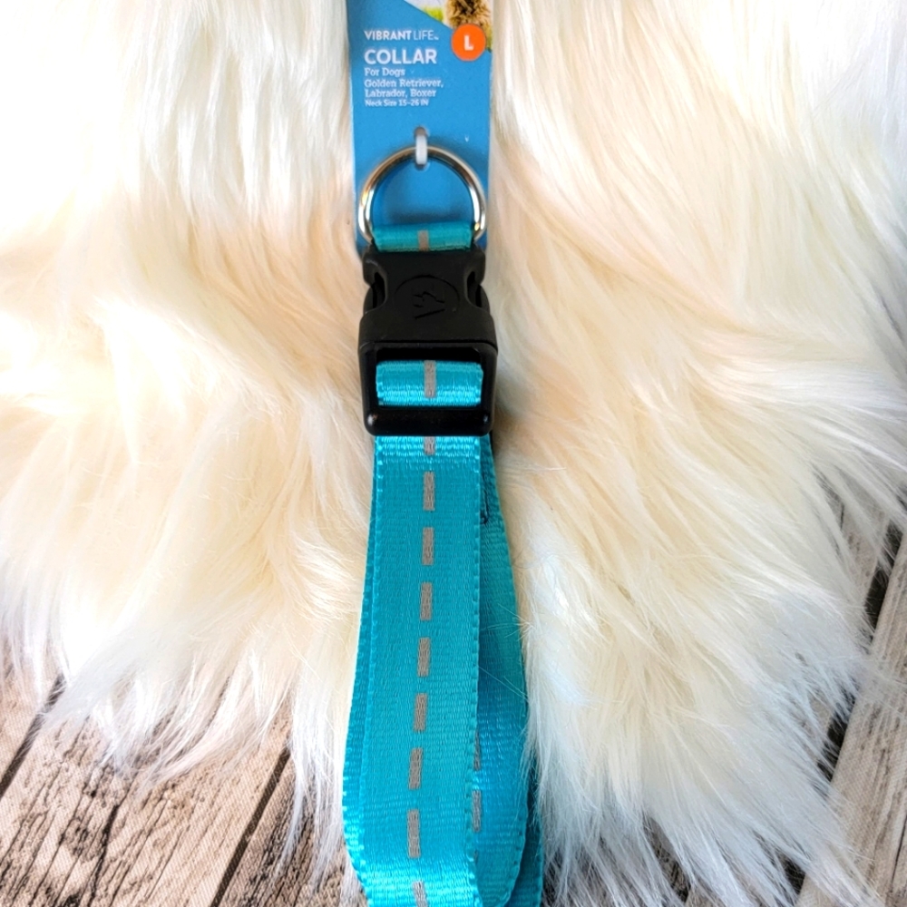 Vibrant Life Safety Reflective Dog Collar